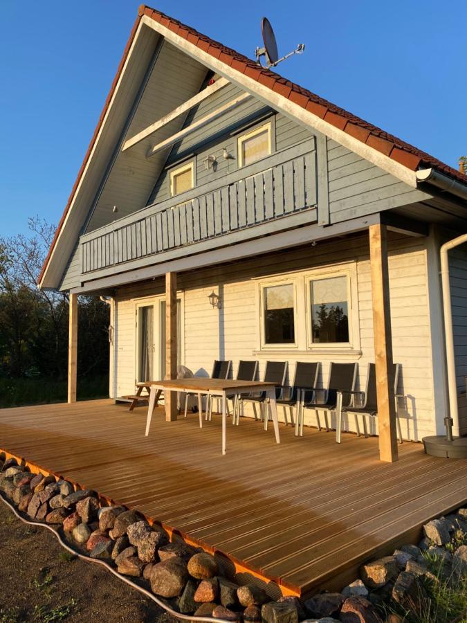 Freistehendes Einfamilienhaus mit Boddenblick Nähe Ostsee Fuhlendorf  Exterior foto
